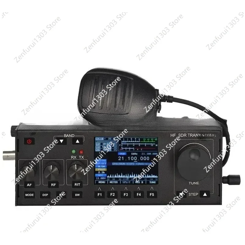 Трансивер SDR HF SSB RS-918 мощностью 10-15 Вт, частотный диапазон 0.5-30 МГц, версия V0.6, загрузчик DF8OE, версия 4.0.0, совместим с MCHF. (art.: 3920da84345fb) - 3920da84345fb