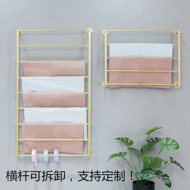 

Towel rack, Silk scarf rack, scarf rack, fabric display rack