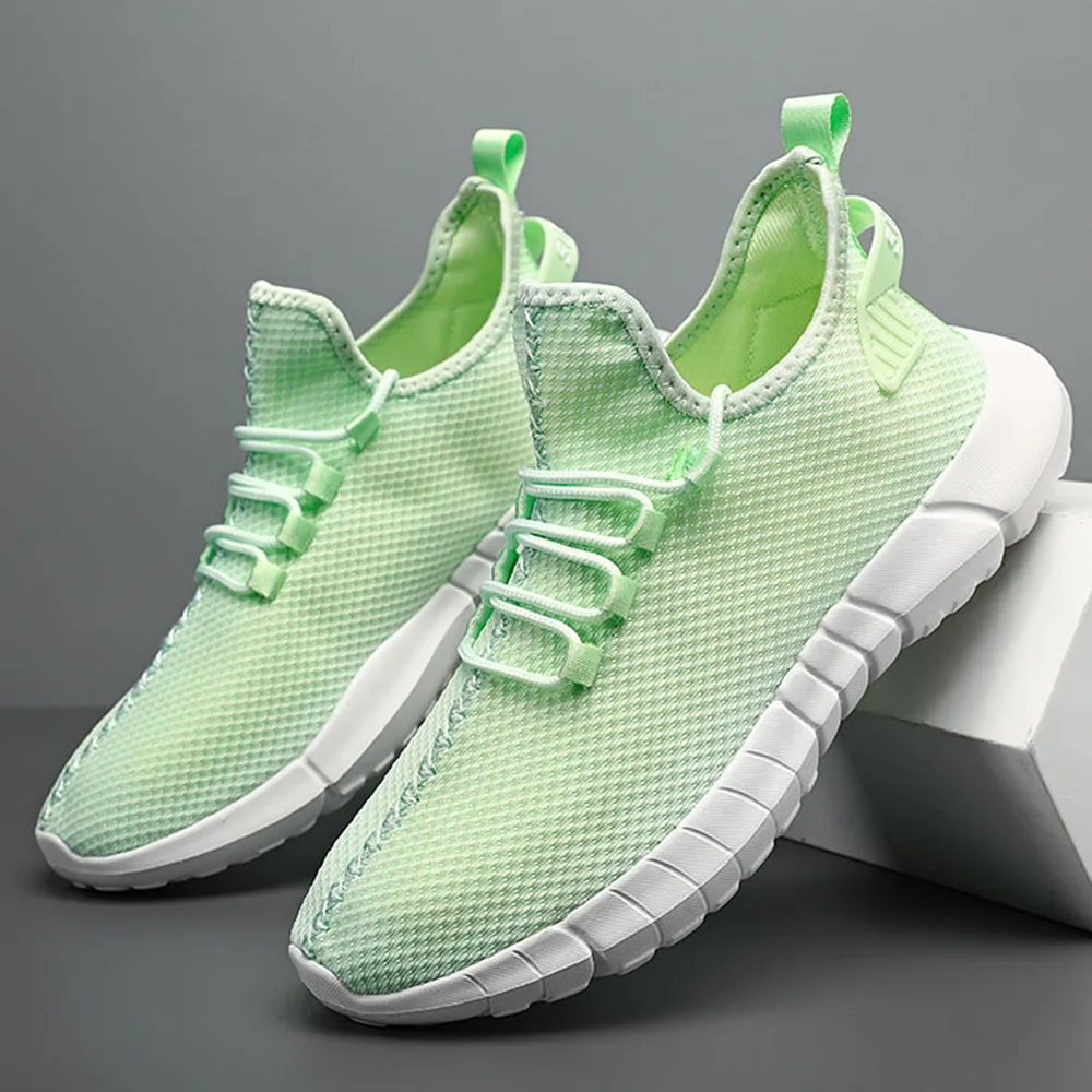 2023 New Men Sport Shoes Running Shoes New Mens Mesh Sneakers Breathable Lightweight Men's Tennis Shoes Plus Size 39-46