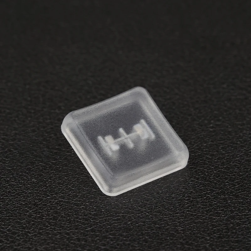 Choc Low Profile PBT Keycaps for Kailh Chocolate switch mechanical keyboard Ultra thin Blach White transparent Chocfox keycaps images - 6