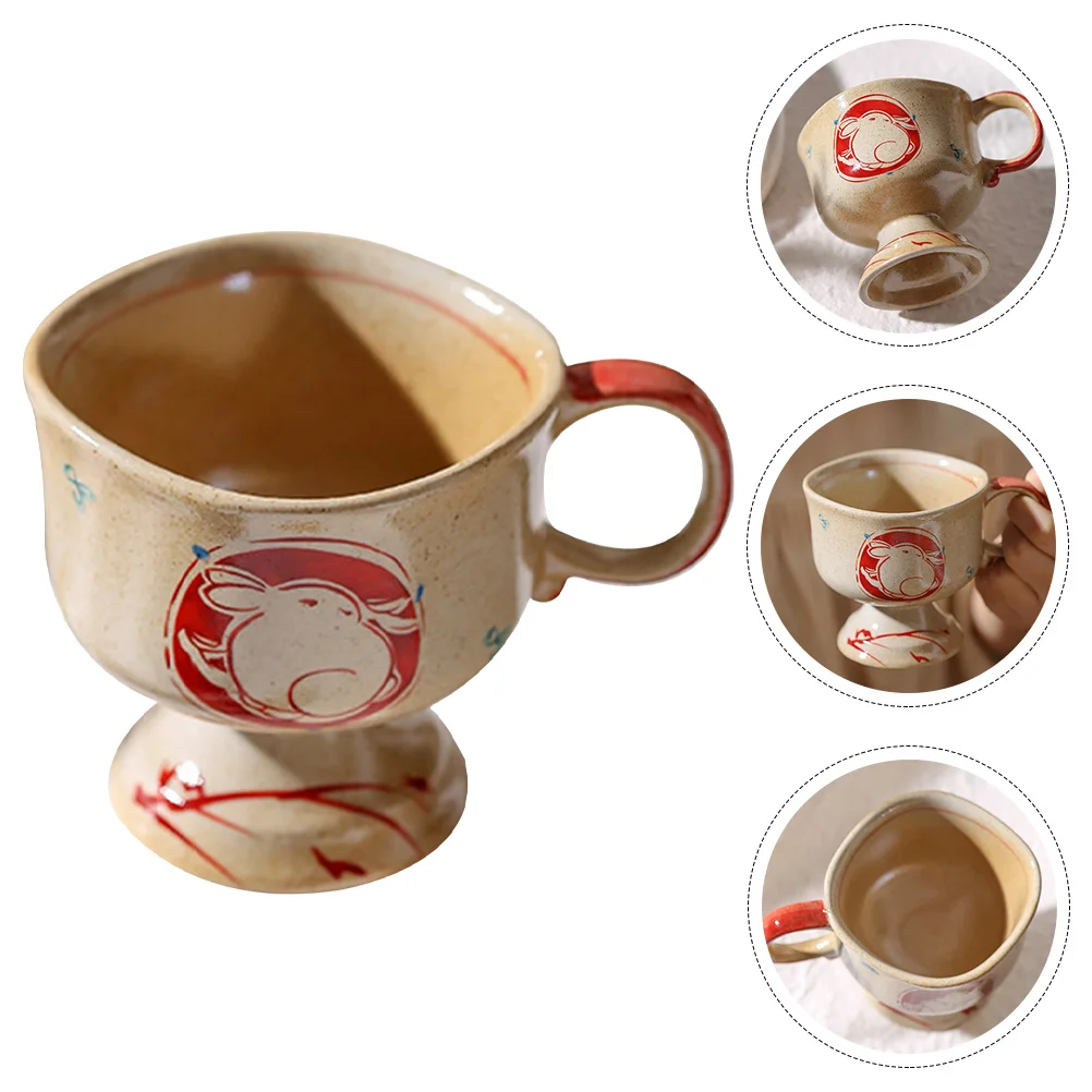 

Ceramic Coffee Cup Multi-function Coffee Cup Mug Espresso Cup Cup for Kitchen Daily Coffee