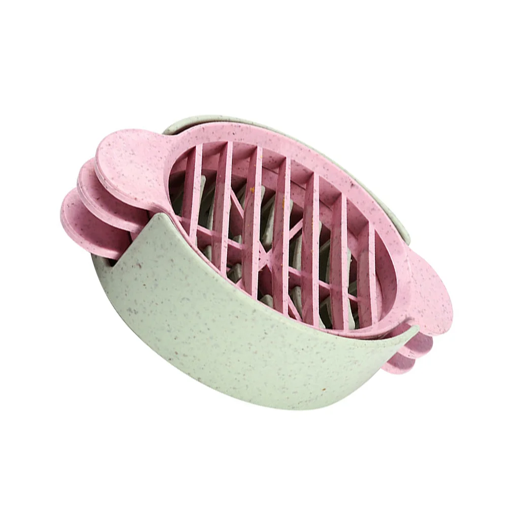 

Egg Slicer Boiled Fruit Wire Dicer Wedger Stainless Steel Tool Utensil Cutting Mushroom Cheeses Strawberry Handheld Separator