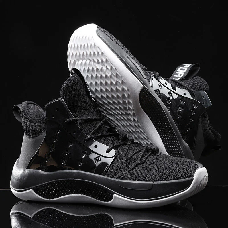 2022 New Basketball Shoes Breathable Non-Slip Wear-resistant Men's Thick-soled Sports Shoes Spring Wade's Way Sneakers for Men