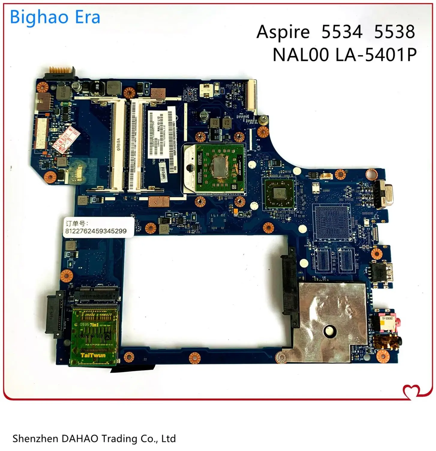 

(Бесплатный ЦП) сбит ju02001 Мб. PIU02.001 для ноутбука ACER Aspire 5538 5534 5538G, материнская плата для ноутбука, 100% МБ, полностью протестирована