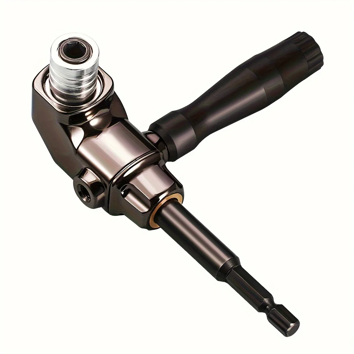 Самоблокирующийся 90-градусный прямоугольный адаптер отвертка угловая насадка