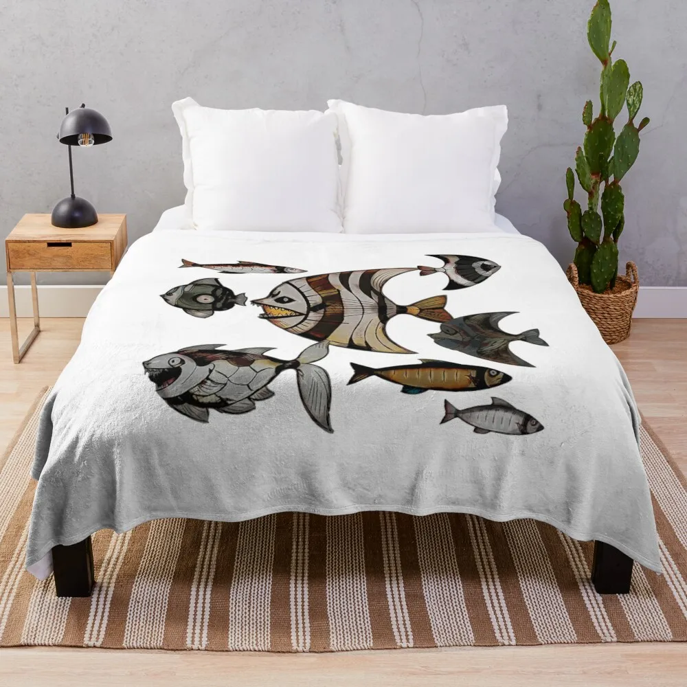 Декоративное одеяло Sea of dystopia Полярные одеяла и