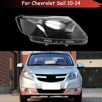 headlight headlamps transparent lampshades waterproof lamp shell headlights cover for chevrolet sail 2010 2011 2012 2013 2014