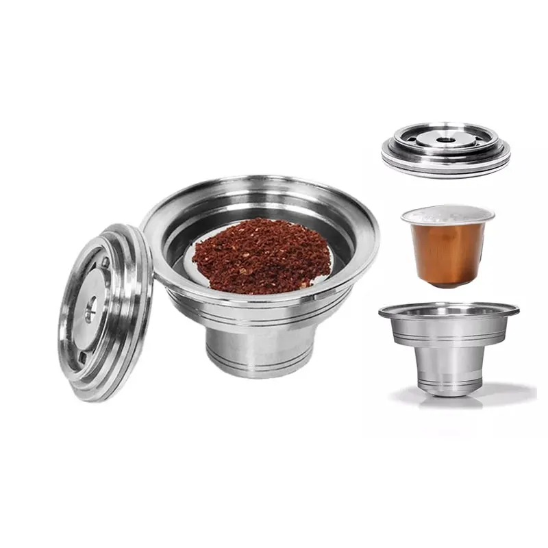 Coffee Capsule 40ML Stainless Steel Capsule Adapter Filter Pod Converter    Coffeware Sets Kitchen Accessories Coffee Tools