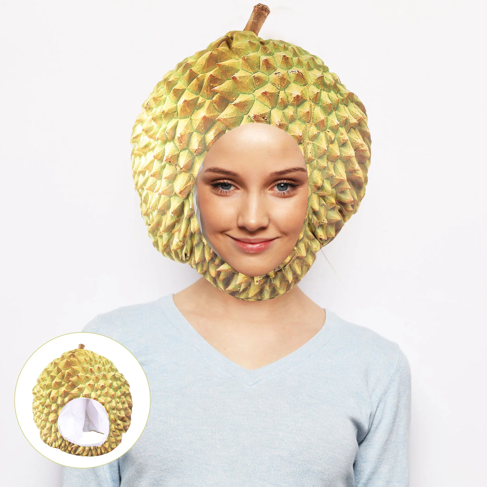 Головной убор Дуриана плюшевая шляпа для косплея новинка с фруктами и героями