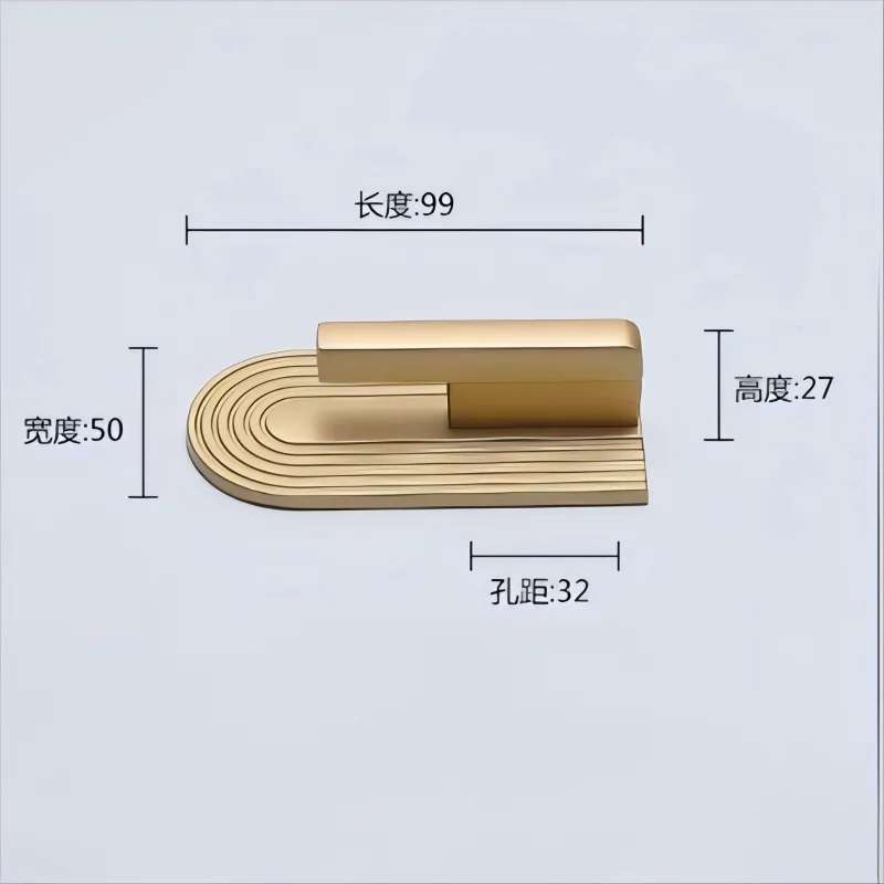 

Золотые ручки для дверей шкафов