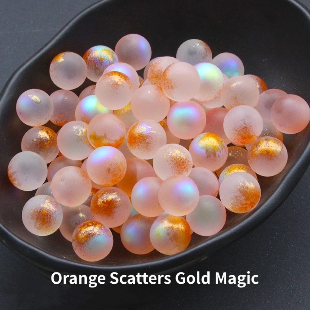 10 Шт. Стеклянные Мраморные Шарики Со Звездным Спектром Забавные Декоративные