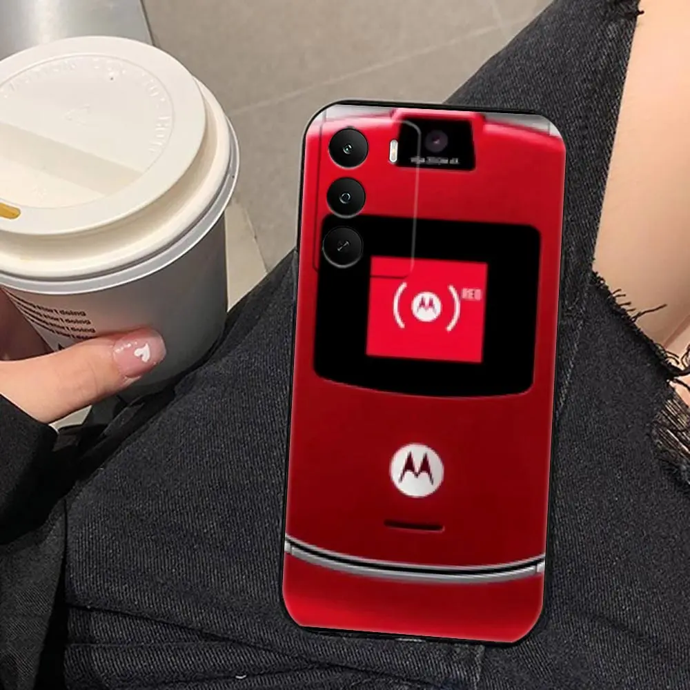 Фото Яркий винтажный чехол M-Motorola для телефонов Realme C100 C100I C83 C85 C75 C71 C65 C63 C55 C53 C35 C33 C30 C11 7 6 GT. №4