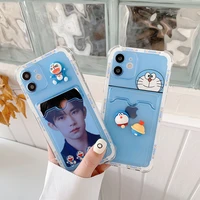 bandai cartoon doraemon shockproof phone case for iphone12 12pro 12promax 11 13 pro 11promax x xs max xr cover phone