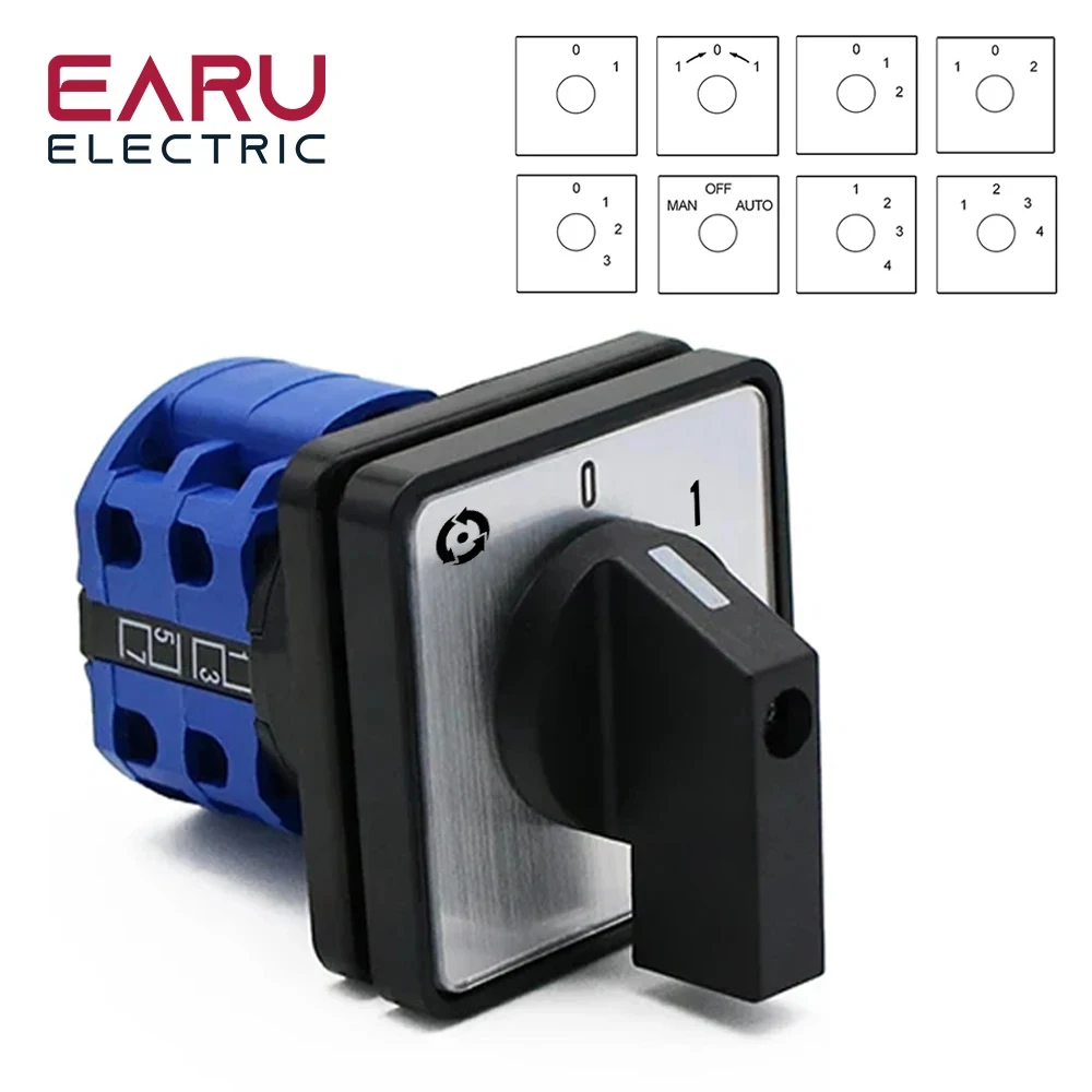 

Электрический поворотный переключатель EARUELECTRIC 660В 20А