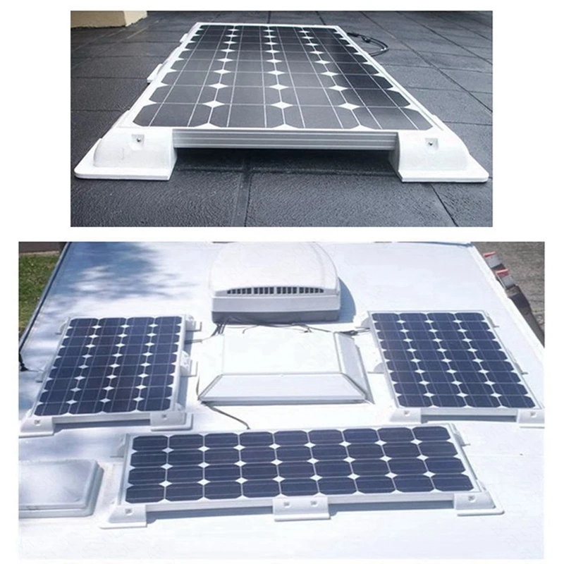 Комплект угловых боковых монтажных кронштейнов солнечной панели 14 шт. для