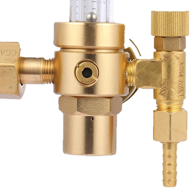 Регулятор газа аргона расходомер 0-25 л/мин AR-191 для сварочного аппарата TIG полный