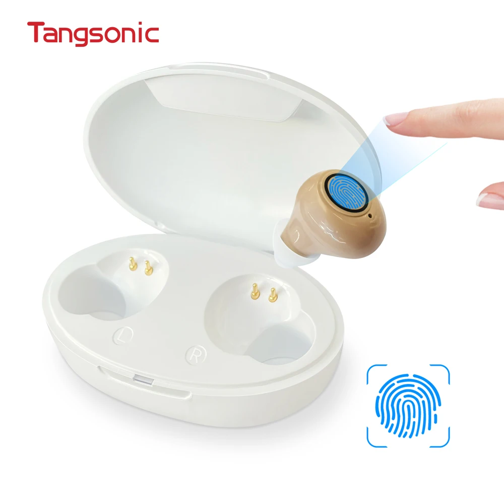 

Цифровой невидимый слуховой аппарат Tangsonic, Компактный усилитель 35 ± 5 дБ