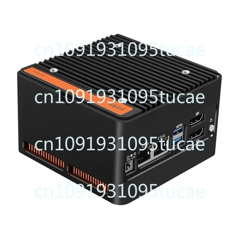 Фото X86-P5 V3 Версия 2.5G DDR5 4xM.2 Карманный мини-хост NAS с полной вспышкой №2