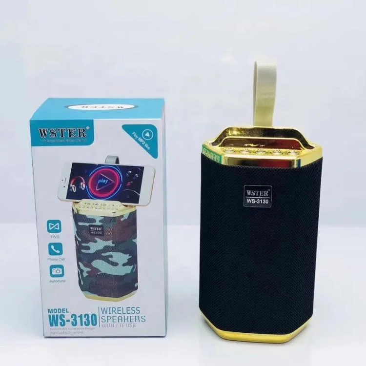 Оригинальный WSTER WS3130 поддержка USB TF-карты FM-радио динамик большие студийные