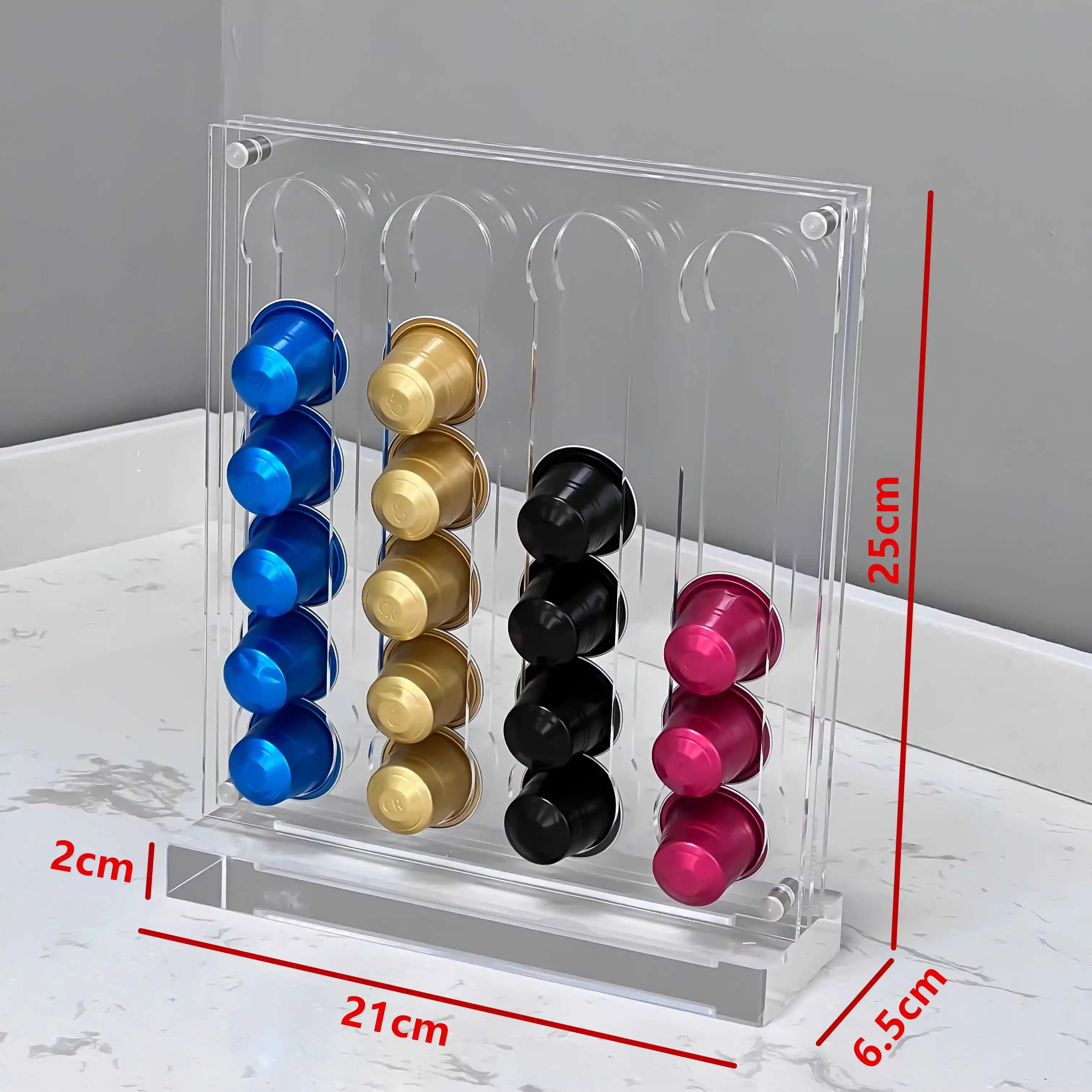 Акриловый Оригинальный Держатель Для Кофейных Капсул Nespresso Подставка Хранения