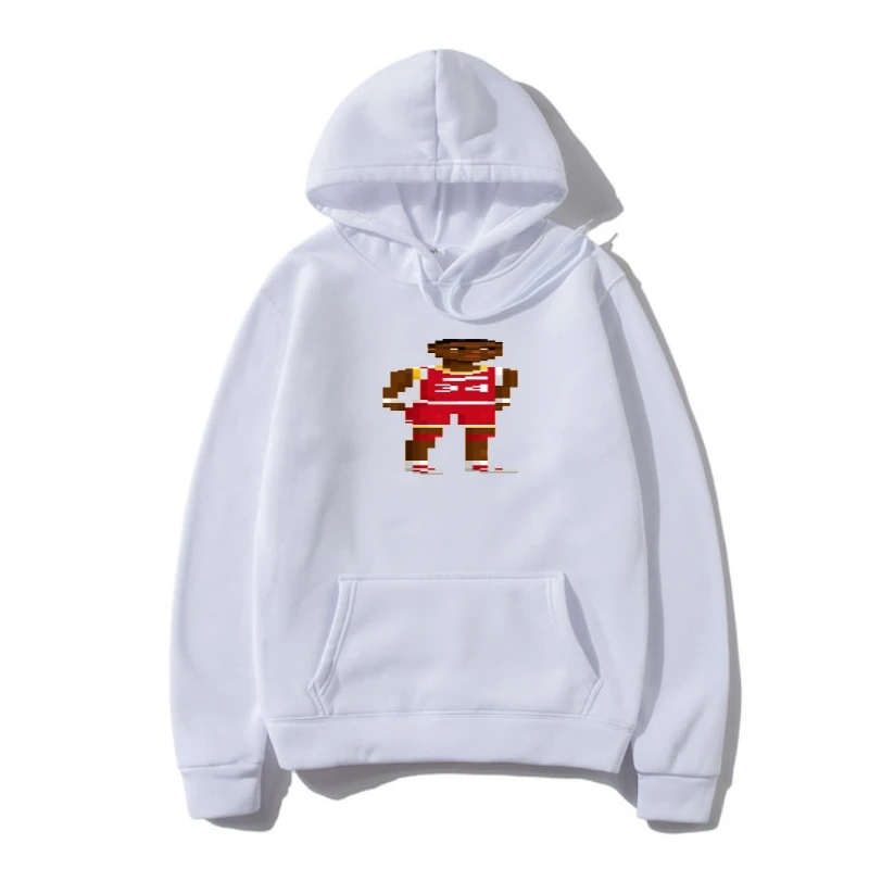 

Толстовки с забавным принтом 2022 camiseta Hakeem olпомогаwon Body Pixel мужская верхняя одежда wo Men camiseta