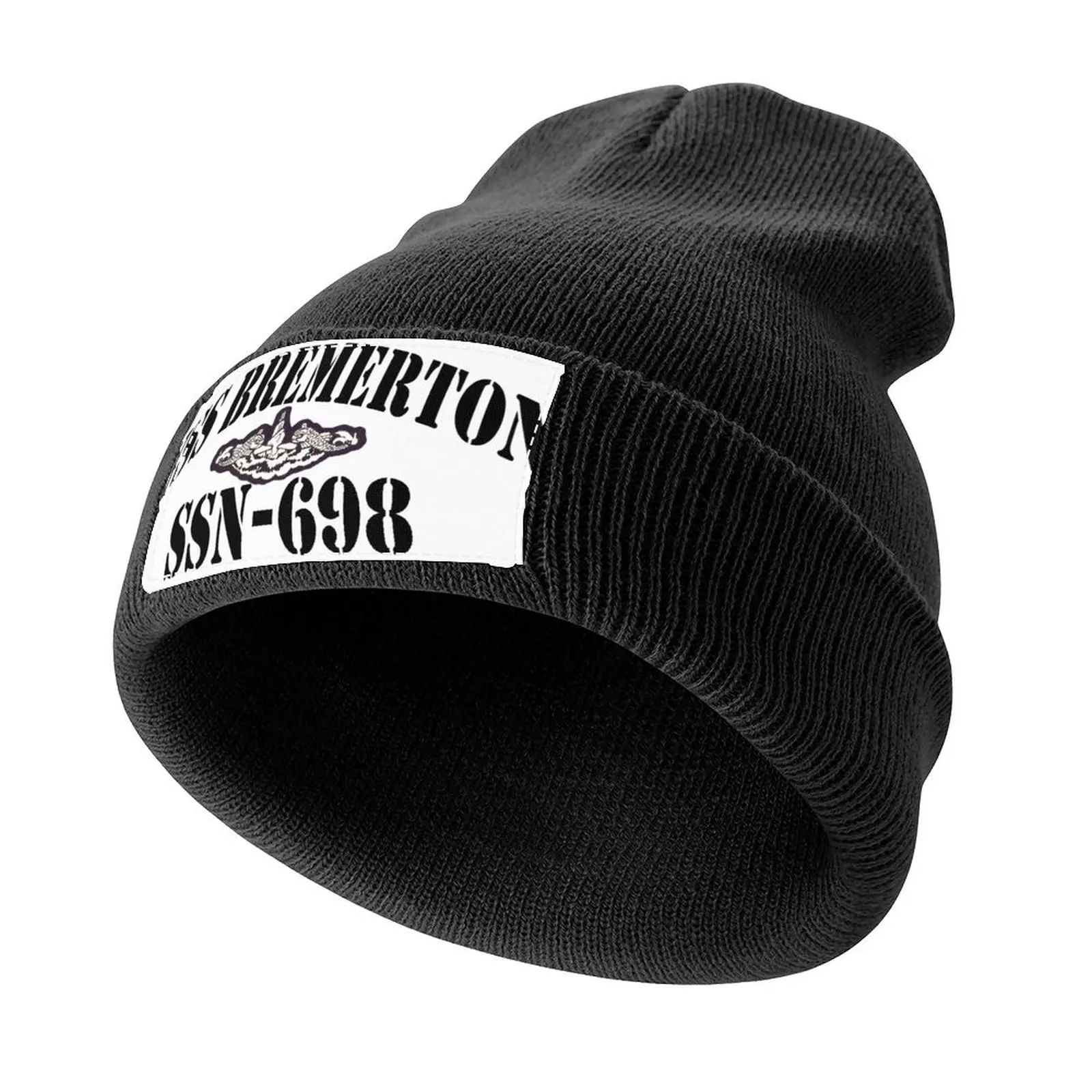 USS BREMERTON (SSN-698) КОРАБЛЬНЫЙ МАГАЗИН Вязаная шапка Wild Ball Hat Шапка на заказ для девочек