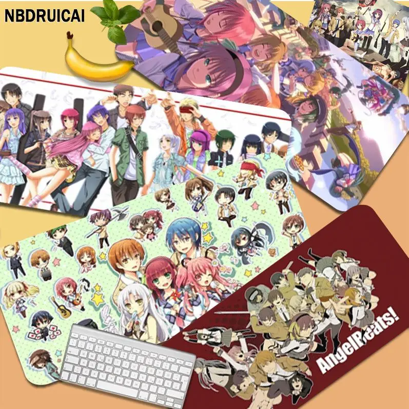

Новинка, игровые коврики Angel Beats, коврик для мыши, размер для клавиатуры, коврик, подарок для парня