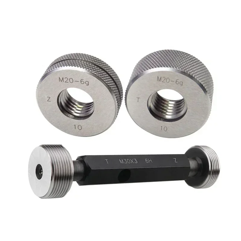 Фото Метрика для UN BSW NPT NPTF NPSM R RB Rc RP PT API BSPP BSPT: калибры для спиральных резьбовых заглушек, калибры для прямых резьбовых колец. №3