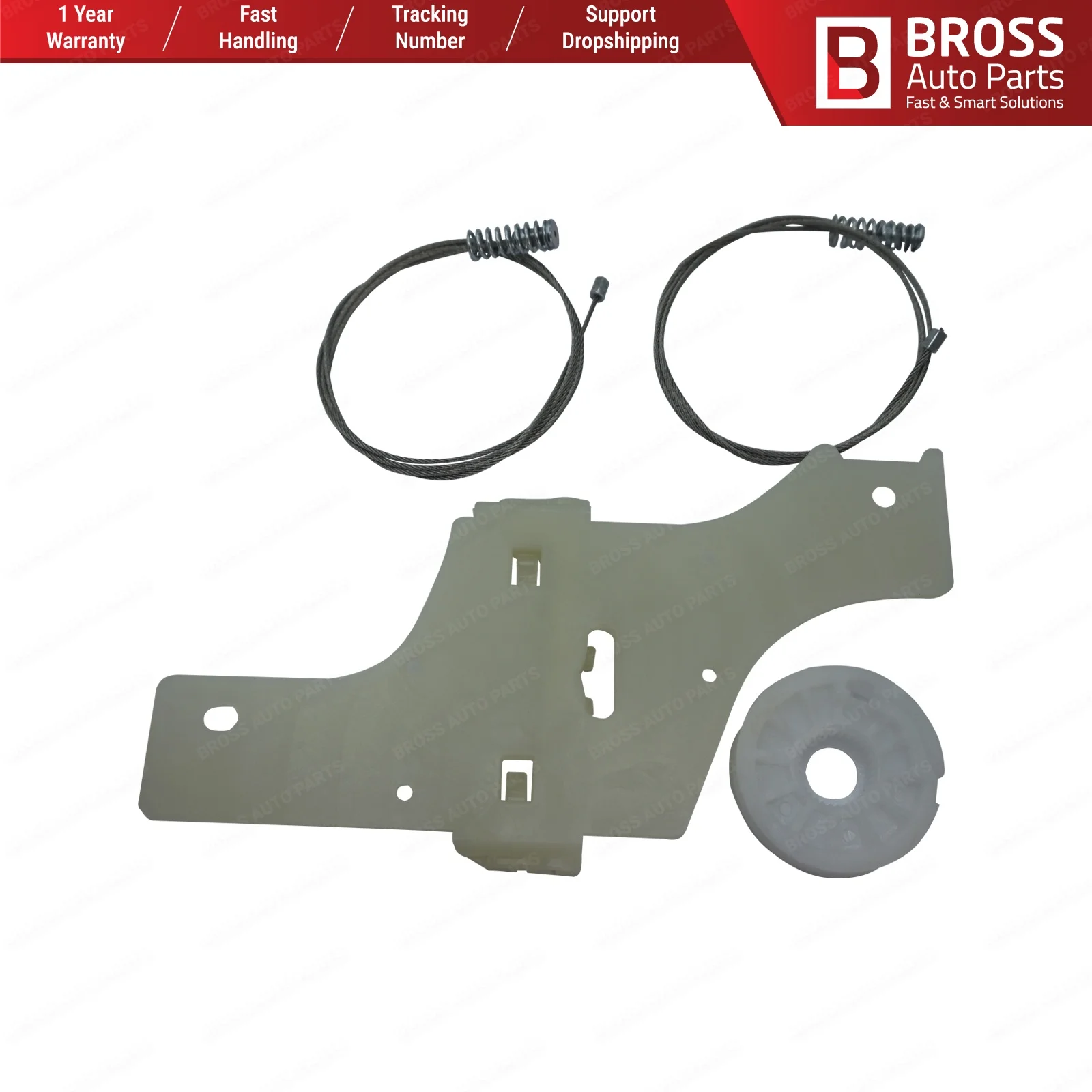 Комплект для ремонта стеклоподъемника BWR1159 комплект передней левой двери 9221GY