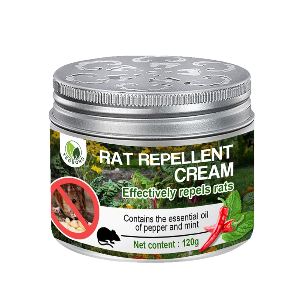 

Deratization Cream Home Rodent Repellent Rat Repellent Gel Natural No Chemicals for Outdoor Home Garden Pest Control Tool