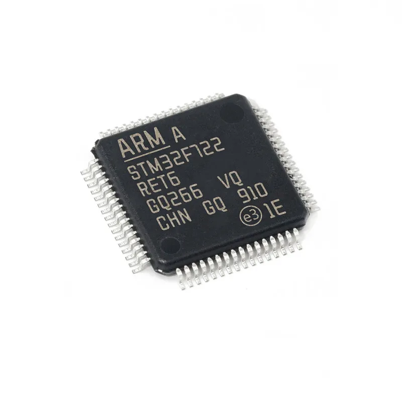 

(1piece)100% New STM32F722RET6 STM32F722 RET6 QFP-64 Chipset