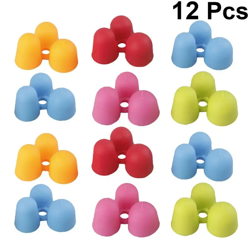 

6/12 шт., пластиковые чехлы для ручек и карандашей