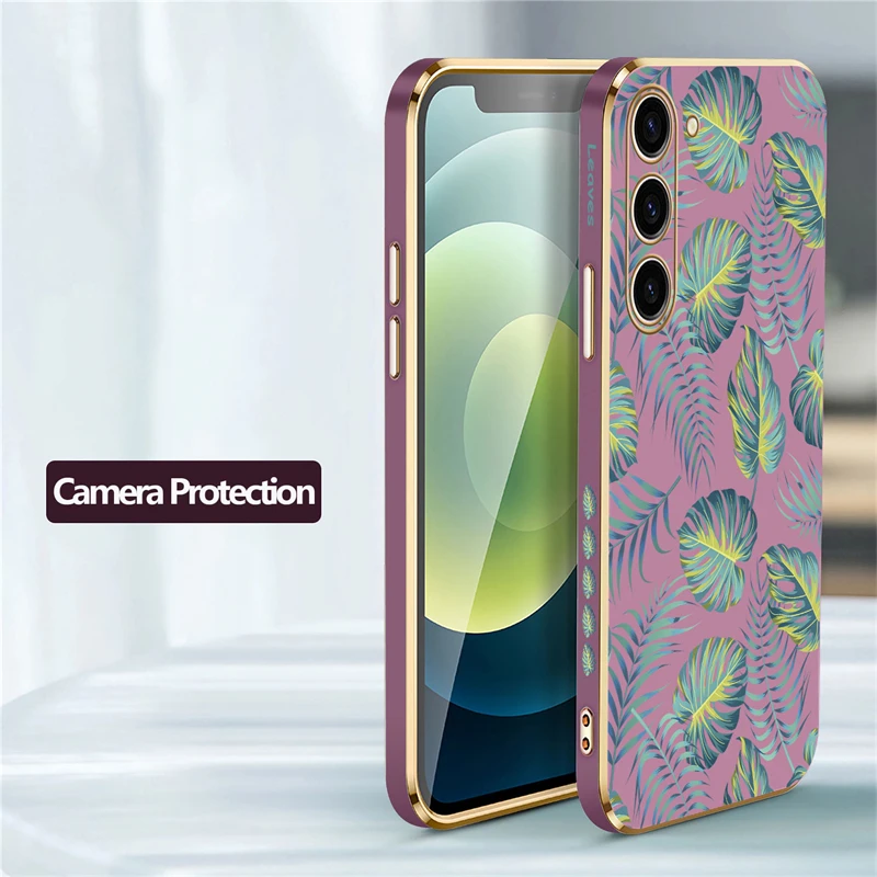 Силиконовый чехол для Samsung Galaxy S24 Ultra S23 S22 Plus S21 FE S20 S10