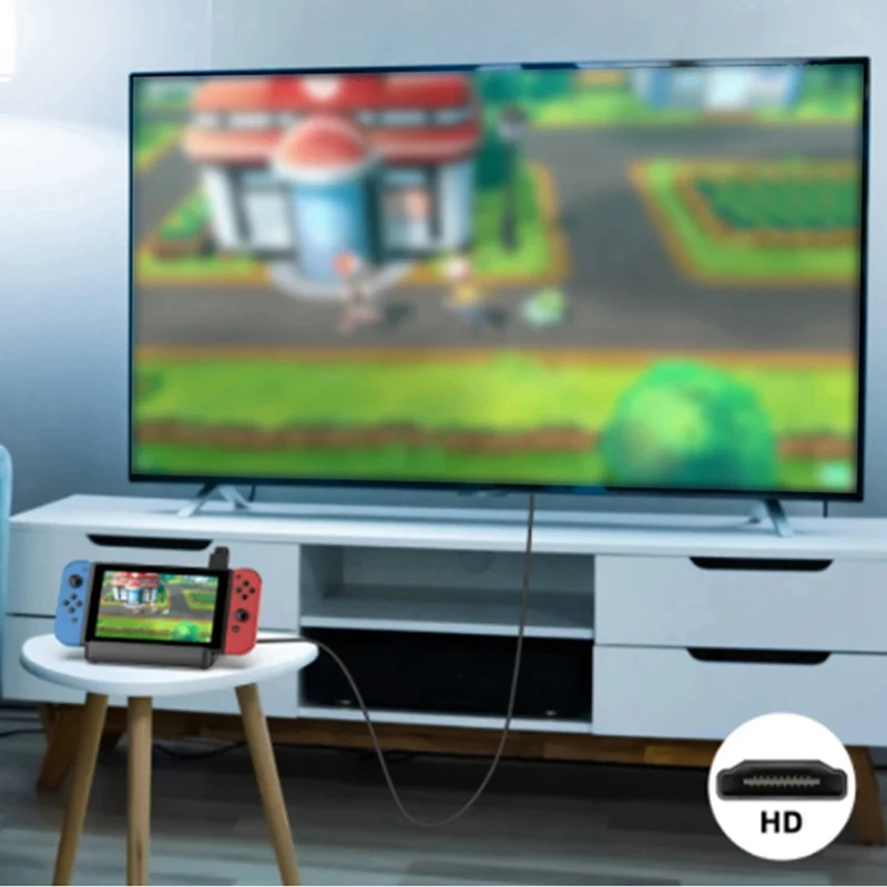 Док-станция для Nintendo Switch/OLED-ТВ стандартная игровая карта памяти с USB2.0X2 + USB3.0 PD