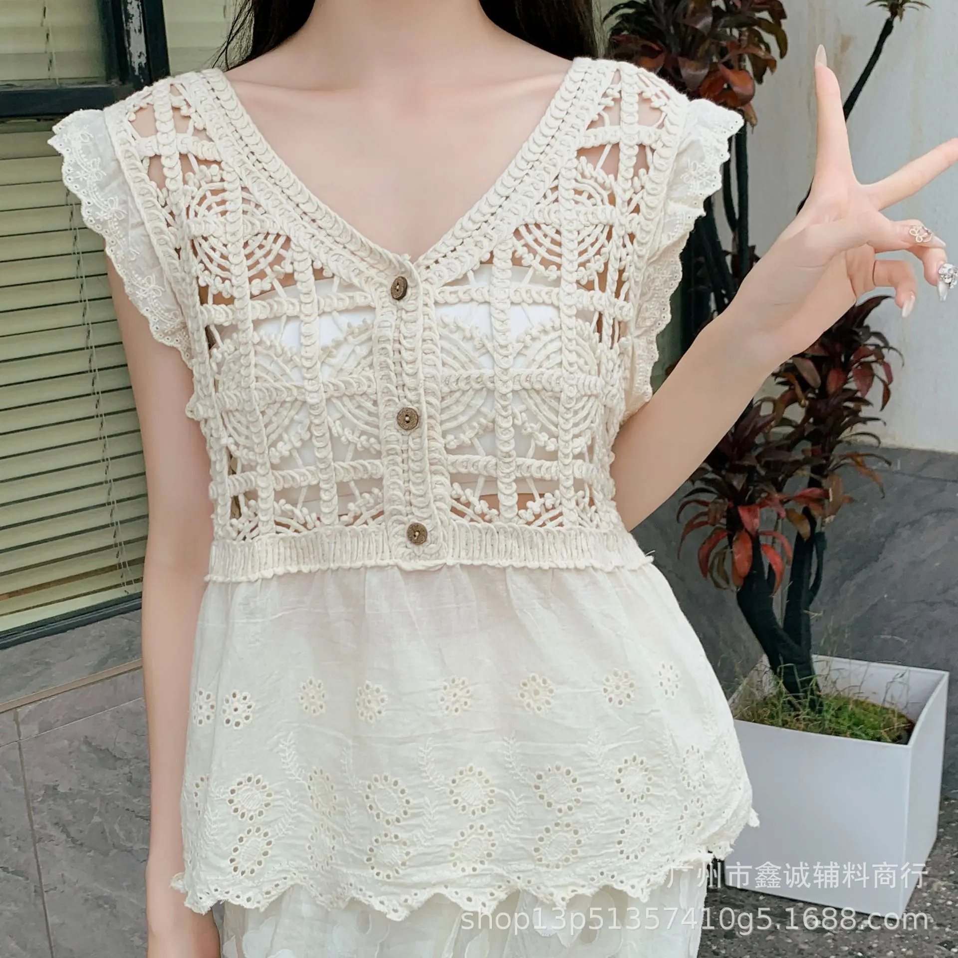 Укороченный жилет в богемном стиле для женщин винтажная летняя верхняя одежда