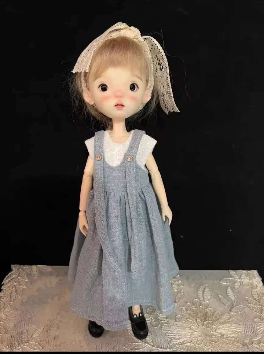 Высококачественный стиль 2025 года 2 шт. юбка на подтяжках Blythe/топ 1/6 30 см (подходит