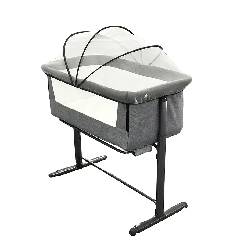 BS-02 Многофункциональная прикроватная кроватка детская люлька для новорожденных