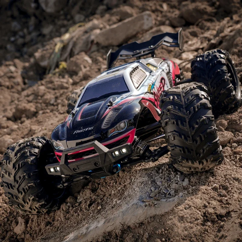 Фото 9522VS RC Car SCY 16101 16102 PRO 4WD 70 км/ч 1/16 Высокоскоростной дрифт-монстр-трак для бездорожья с дистанционным управлением, электрический краулер №4