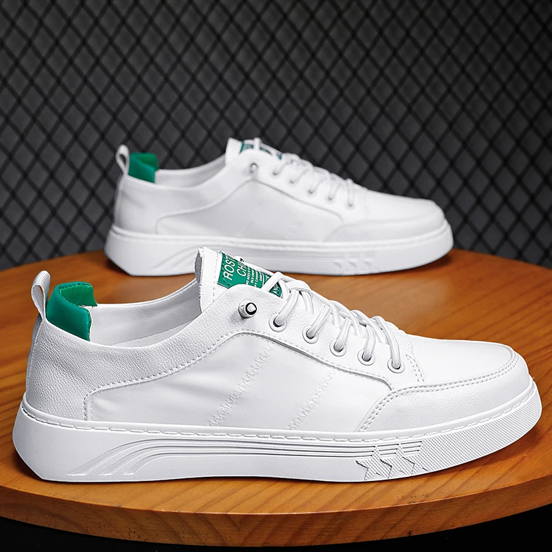 

Men's Fashion Trend All-match Casual White Shoes Low-top Lace-free Running Breathable and Comfortable Flat Canvas Shoes 39-44