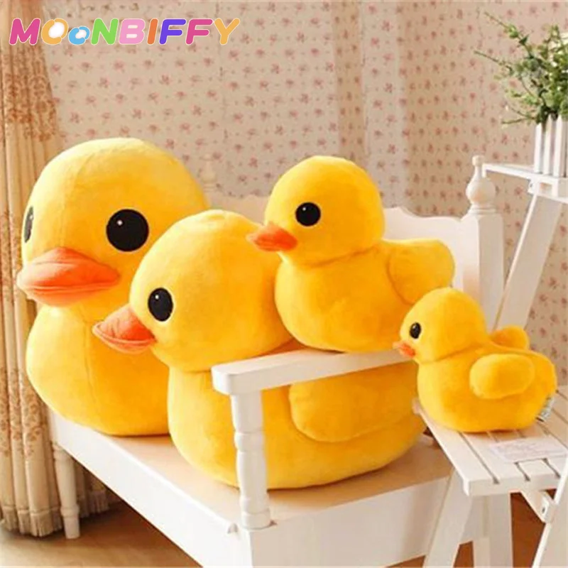 

20/30CM Stuffed Dolls Rubber Duck Hongkong Big Yellow Duck Plush Toys Best Gift kawaii plush for children cute plushies toys