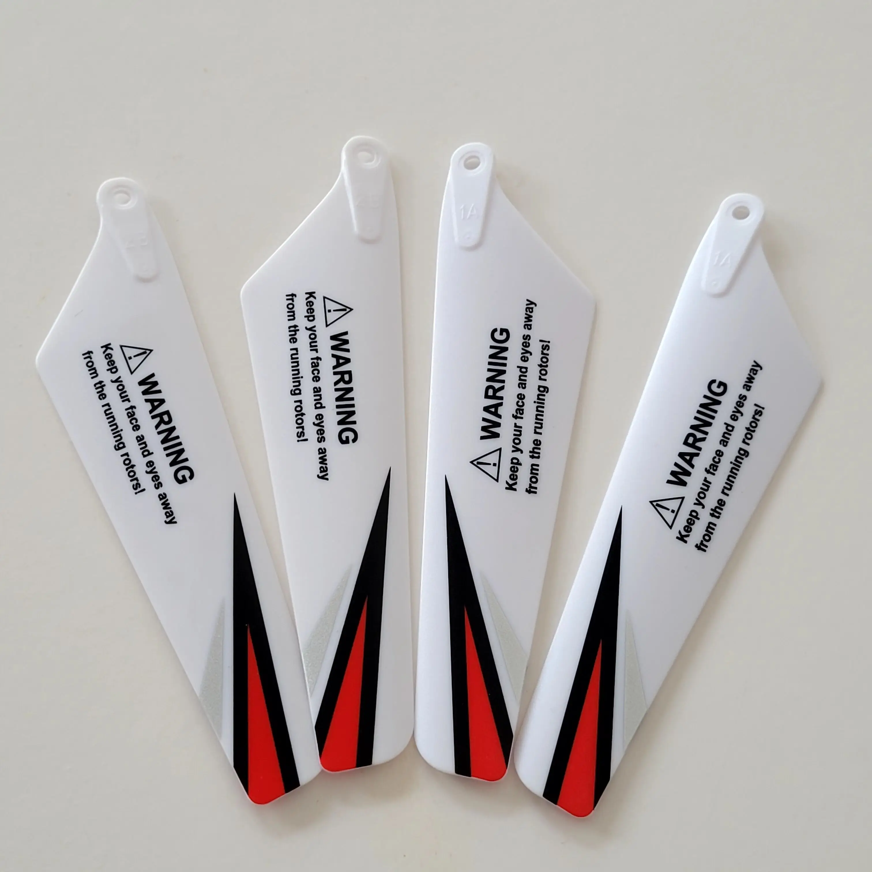 8 шт. (2 комплекта) Balde запасная часть для вертолета SYMA S107H RC Heli Rotor Fan CW CCW Propeller accessories