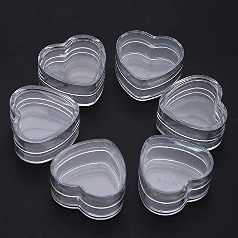 

5 шт. 4 мл пустые пластиковые прозрачные пополняемые косметические горшки для женской косметики, контейнер для теней для век, Бальзама Для Губ