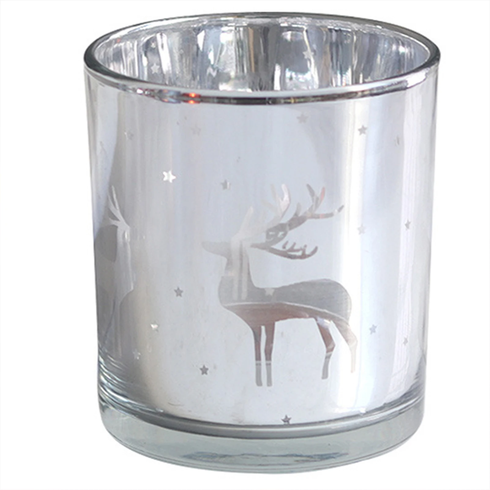 Xmas Decor Tea Light Candle Jar Suitable As A Gift For The Parent Plot
