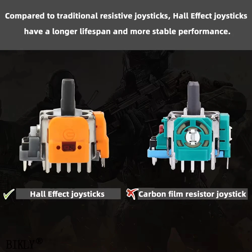 Запасной аналоговый 3D-Джойстик с эффектом зала для геймпада Playstation 5 DualSense PS5