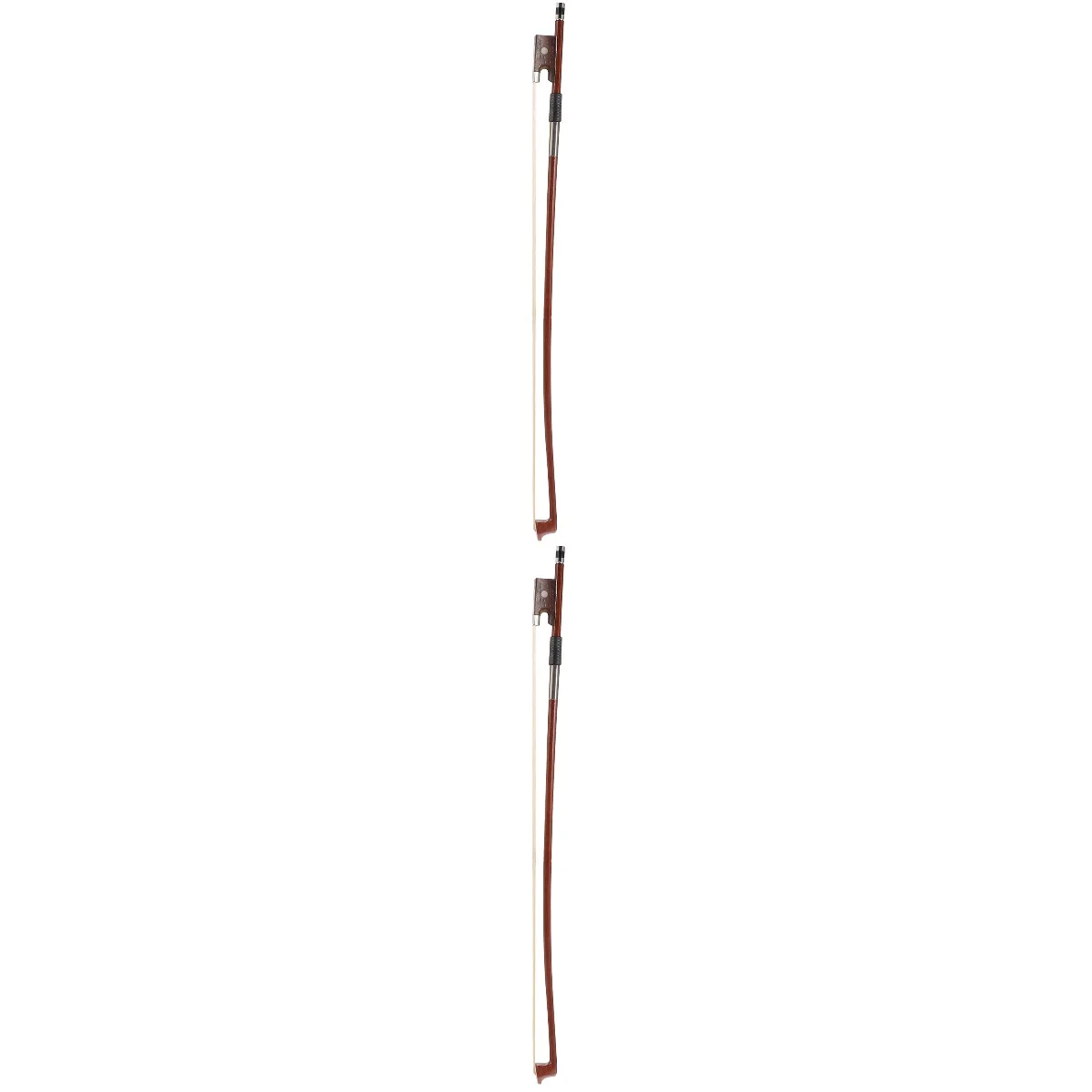 

Bow Violin Fiddle Wood Horse Hair Beginner Parts Bows Accessory Balanced Well Instrument Replacement Students 8 Musical Kids