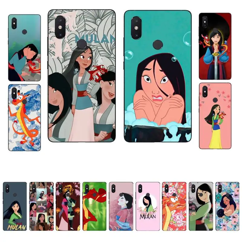 

Disney Mulan Phone Case for Xiaomi mi 8 9 10 lite pro 9SE 5 6 X max 2 3 mix2s F1