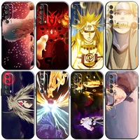 japan naruto anime phone case for huawei honor 10 v10 10i 20 v20 20i 10 20 lite 30s 30 lite pro black carcasa back