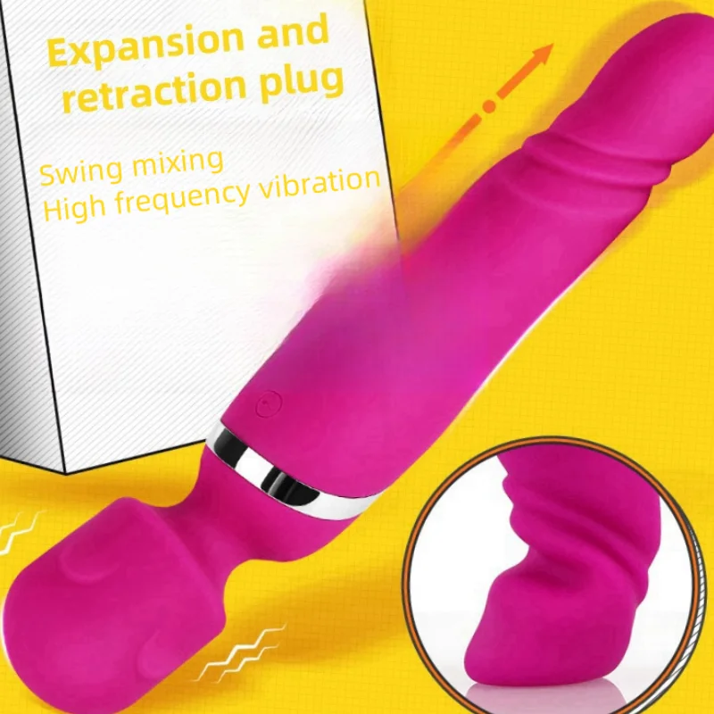 Лидер продаж MIKI Фаллоимитатор Вибратор AV Stick Массаж точки G Анальная пробка Игры