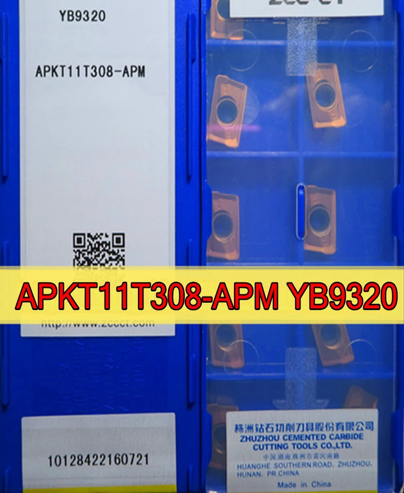 Apkt apkt11t308 APKT11T308 APKT160408 PM YBG202 YBG212 YBG205 YBG302 YB9320 100% оригинальная карбидная вставка |