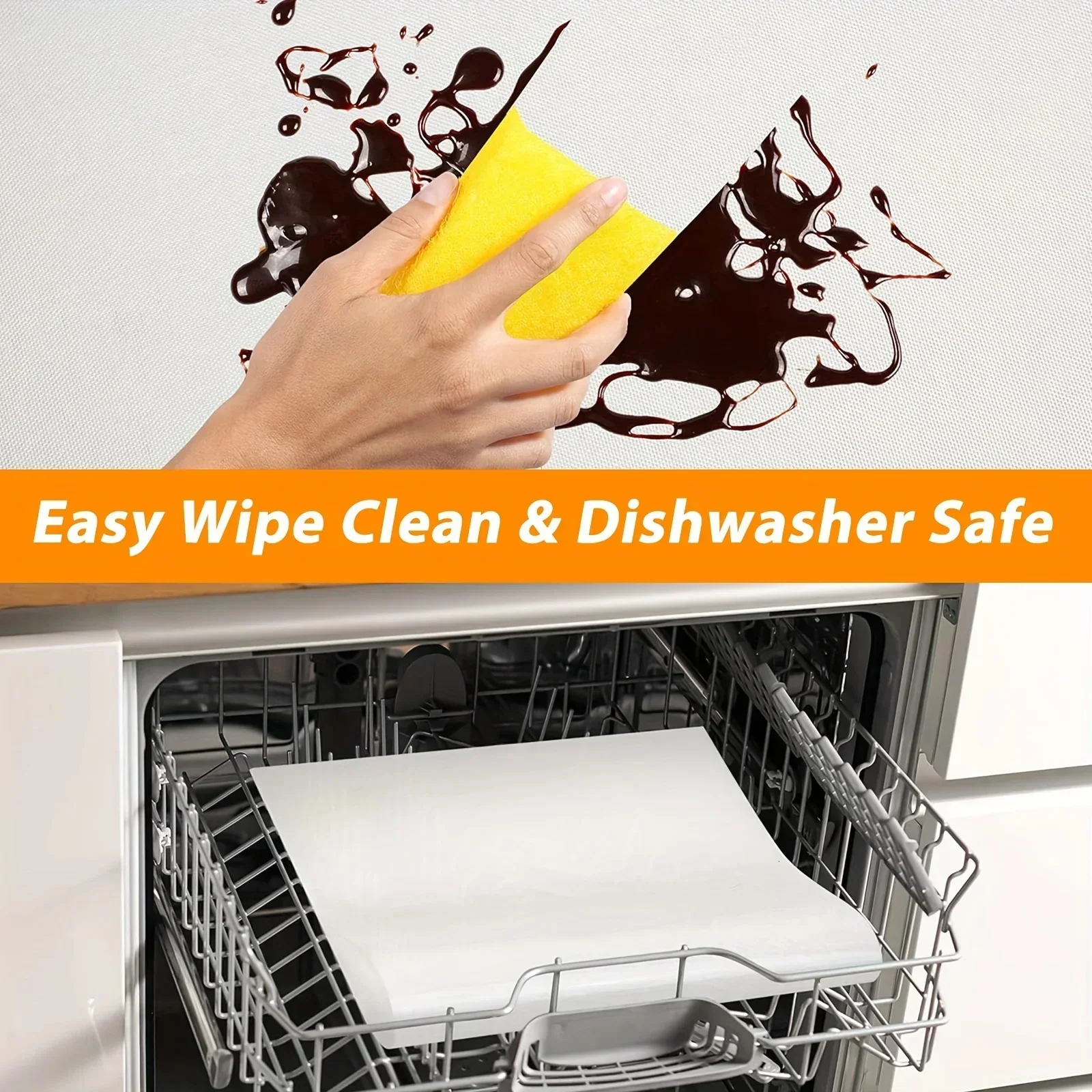 1 рулон силиконовый термостойкий коврик для выпечки